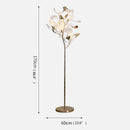 GobekUsa Ginkgo Flower Floor Lamp - Modern LED Decor for Home Living Room