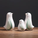 GobekUsa Chinese Bird Figurines: Modern Ceramic Sculptures for Home Decor & Wedding Gifts