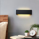 GobekUsa LED Wall Lamp Bedside Sconces for Indoor Living Room Bathroom Square Mirror Light