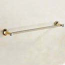 GobekUsa Gold Bathroom Hardware Set: Towel Rack, Toilet Paper Holder, Towel Bar, Hook