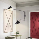 GobekUsa Black Serge Mouille Wall Lamp: Nordic Design, Creative Living Room Decor
