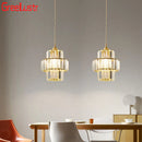 GobekUsa Crystal Chandelier: Elegant LED Ceiling Light for Living Room, Bedroom, and Aisle. Luxurious Modern Design.
