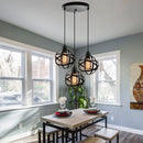 GobekUsa Industrial Pendant Lights - Modern Kitchen Island Lamp, Cafe Hanging Light