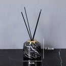 GobekUsa Ancient Wood Grain Marble Bathroom Set with Luxury Accessories