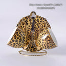 GobekUsa Leopard Print Bone China Coffee Set Tea Pot Cup Luxury Porcelain Drinkware