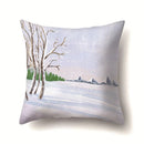 GobekUsa Christmas Deer Snow Pillow Case