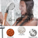 GobekUsa Anion Spa Shower Head High Pressure Water Saving Handheld Nozzle