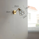 GobekUsa Green Glass LED Wall Lights with Pull Chain Switch, Copper Finish
