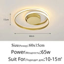 GobekUsa LED Chandelier: Modern Surface Mounted Lights for Living Room, Bedroom, Study Room