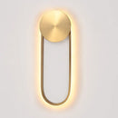 GobekUsa LED Acrylic Metal Wall Lamp: Minimalist Nordic Sconce Light for Bedroom, Living Room