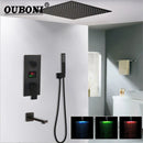 GobekUsa Digital Display Shower Faucet Set with 3 Functions