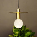 GobekUsa Golden E27 LED Chandelier for Bedroom and Study Room