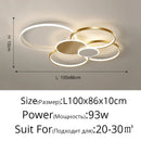 GobekUsa LED Ceiling Chandelier Light for Living Room Bedroom Dining Hall Indoor Lighting Fixtures