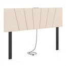 Headboard for Queen and Full Size Bed Geometric Upholstered Head Board by LJGDeals