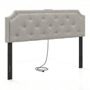 Headboard for Queen and Full Size Bed Tufted Upholstered Head Board by LJGDeals