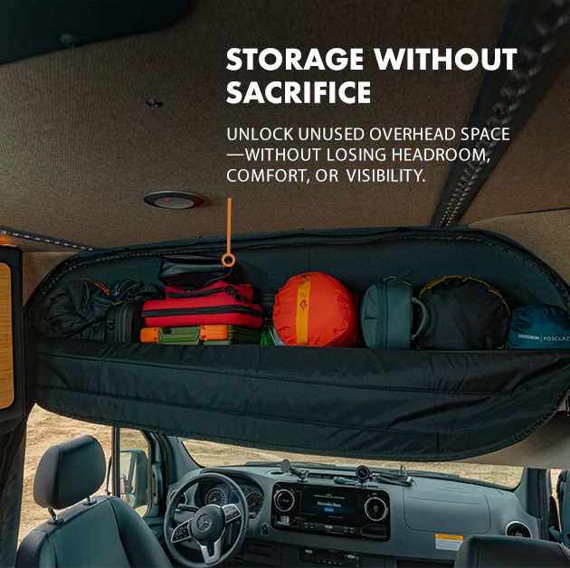 SPRINTER HEADLINER SHELF WITH L TRACK 2019+, photo 2 of 15