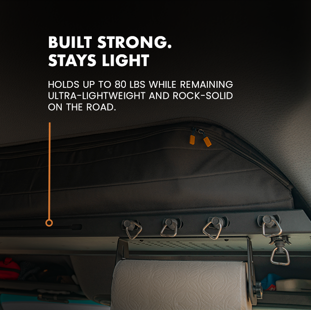 SPRINTER HEADLINER SHELF WITH L TRACK 2019+, photo 3 of 15