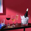 Heads Up Set of 2 White Wine Glasses by NUDE USA