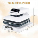 15x15 Auto Release Heat Press Machine 1500W by LJGDeals