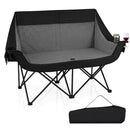 Heated Double Camping Chair with 4 Heating Zones by LJGDeals