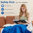 Heated Electric Blanket Throw with 10 Heat Levels