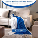 Heated Electric Blanket Throw with 10 Heat Levels by LJGDeals