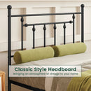 Full/Queen/Twin Size Heavy-duty Metal Bed Frame with Headboard by LJGDeals