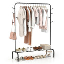 Heavy Duty Clothes Rack 50-Inch Wide Metal Garment Wardrobe Rack-Black by LJGDeals