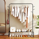 Heavy Duty Clothes Rack 50-Inch Wide Metal Garment Wardrobe Rack-Black by LJGDeals