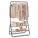 Heavy Duty Clothes Rack with Hanging Rod and Storage Shelves by LJGDeals