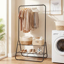 Heavy Duty Clothes Rack with Hanging Rod and Storage Shelves by LJGDeals