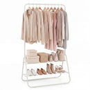Heavy Duty Clothes Rack with Hanging Rod and Storage Shelves by DirectDeals