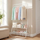 Heavy Duty Clothes Rack with Hanging Rod and Storage Shelves by LJGDeals