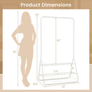 Heavy Duty Clothes Rack with Hanging Rod and Storage Shelves by DirectDeals