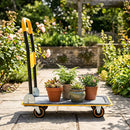 Foldable Push Cart Dolly with 560 lbs Capacity by LJGDeals