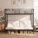 Heavy Duty Metal Bunk Bed Frame with Headboard and Footboard by DirectDeals