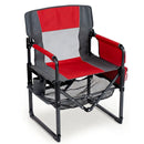 Camping Chair Heavy Duty with Cup Holder and Storage by LJGDeals