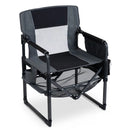Camping Chair Heavy Duty with Cup Holder and Storage by DirectDeals