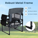 Camping Chair Heavy Duty with Cup Holder and Storage by LJGDeals