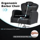 Heavy Duty Salon Chair with 360 Degrees Swivel-Black by LJGDeals