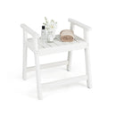 Shower Bench with Arms for Inside Shower Shaving Legs by LJGDeals
