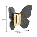 GobekUsa Butterfly Acrylic Towel Hook: Wall Mounted, Bathroom & Door Towel Holder