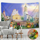 GobekUsa 3D Printed Mandala Wall Hanging Tapestry for Home Decor