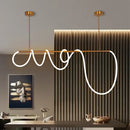 GobekUsa 360° Luminous LED Pendant Lights: Modern & Stylish Indoor Hanging Lamp for Living Room & Restaurant