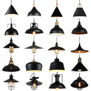 GobekUsa Industrial Iron Pendant Lights for Home and Retail Spaces