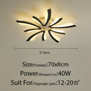GobekUsa LED Ceiling Lights Modern Acrylic Luminaria Lampada for Home Indoor Lighting