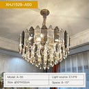 GobekUsa Crystal Chandelier: Post Modern Luxury Living Room Light
