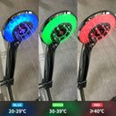GobekUsa LED Light Shower Head with Digital Temperature Control