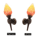 GobekUsa Creative Torch Hand Wall Lamp Outdoor Light for Garden Porch Living Room