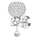 GobekUsa Crystal Wall Sconce: Modern Bedside Wall Lamp for Home Decor